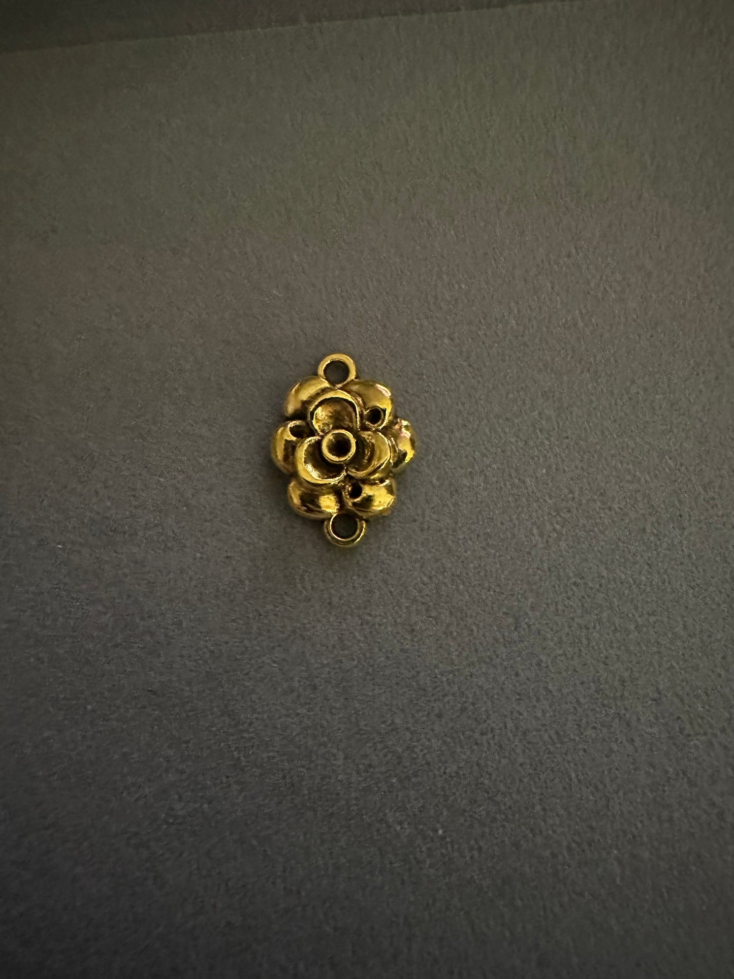 Charm « double fleur »